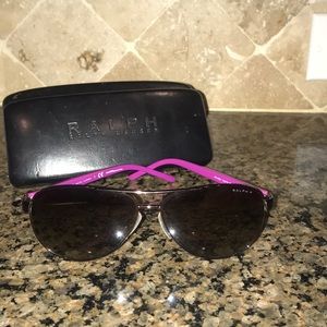 Ralph Lauren polarized aviator sunglasses
